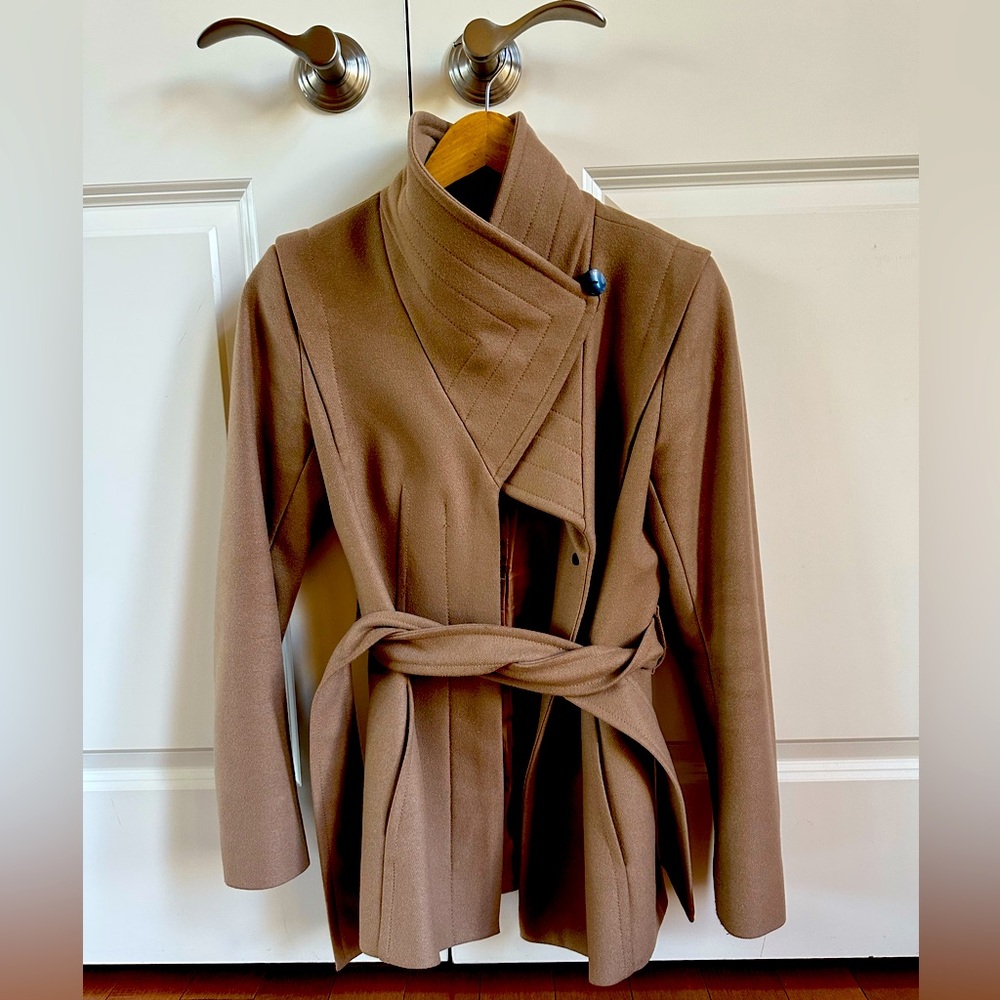 Babaton Connor Coat Short XS - Saville (Camel Colour)